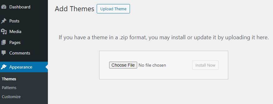 Theme Installation